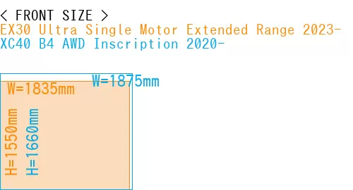 #EX30 Ultra Single Motor Extended Range 2023- + XC40 B4 AWD Inscription 2020-